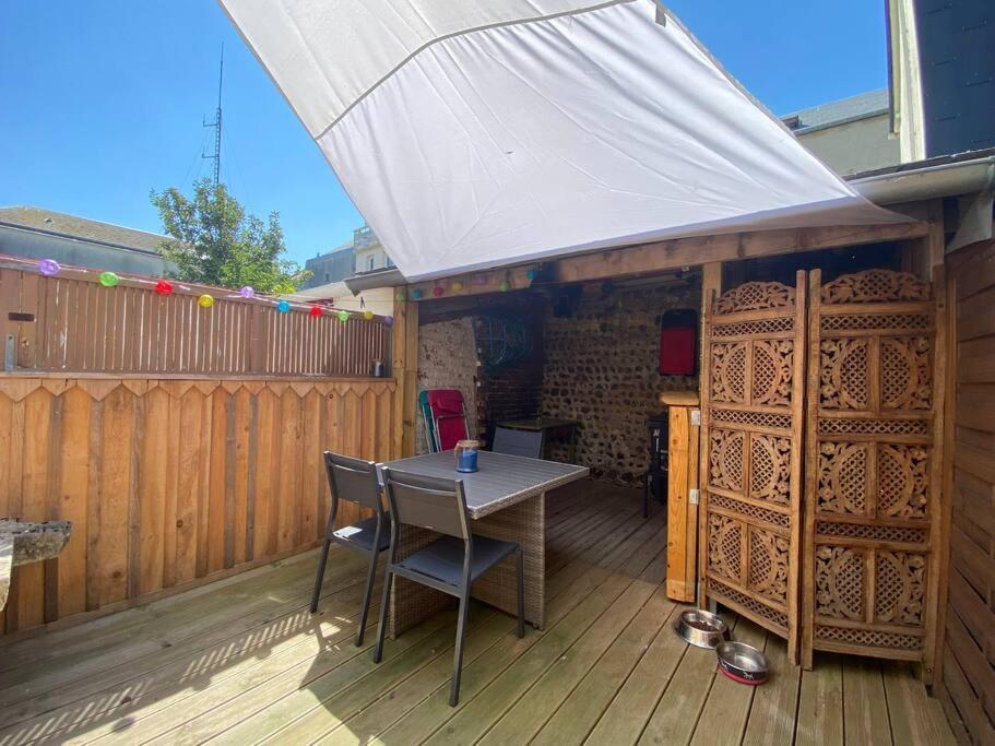 Yport, Maison De Pecheur Avec Jolie Terrasse. 외부 사진
