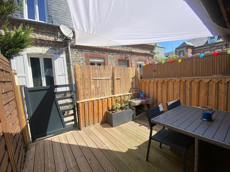 Yport, Maison De Pecheur Avec Jolie Terrasse. 외부 사진